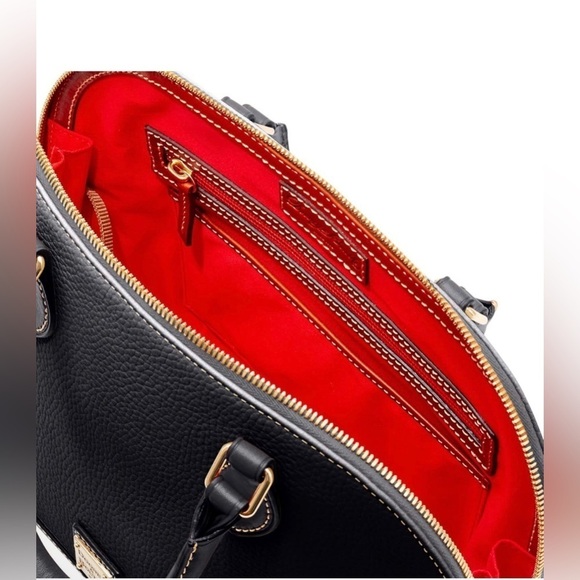 Dooney & Bourke Small Satchel with Crossbody Straps - Picture 3 of 5